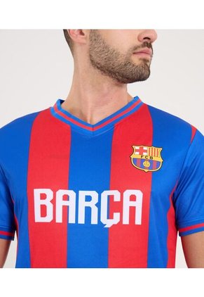 Camiseta Para Hombre Manga Corta Cuello V Color Azul Marca Ostu #60091815