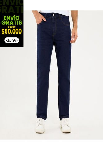 Jean Para Hombre Carrot Color Azul Marca Ostu #60160432 Ostu