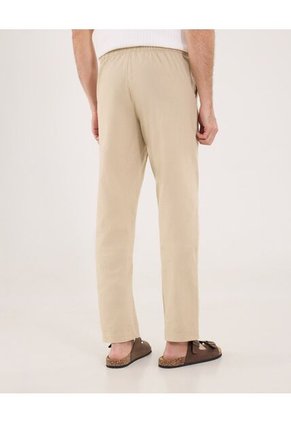 Pantalón Para Hombre Moda Color Beige Marca Ostu #60070503