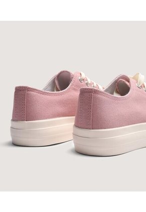 Tenis Para Mujer Canvas Color Rosa Marca Ostu #40720202