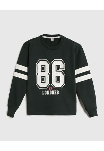 Buzo Infantil Niño Cuello Redondo Color Verde Marca Ostu #80060182 Ostu