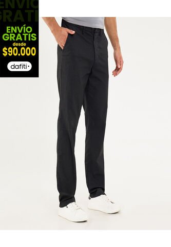 Pantalón Para Hombre Moda Color Negro Marca Ostu #60070487 Ostu