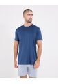 Camiseta Deportiva Sublimada  Para Hombre Azul Ostu de Ostu