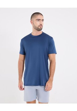 Camiseta Deportiva Sublimada Para Hombre Azul Ostu