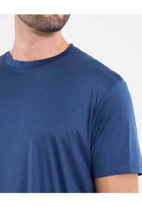 Camiseta Deportiva Sublimada Para Hombre Azul Ostu