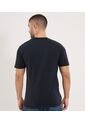Camiseta Para Hombre Manga Corta Cuello Redondo Color Negro Marca Ostu #60091825 de Ostu