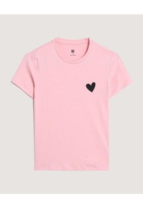 Pijama Corazones Con Screen  Infantil Niña Blanco Ostu
