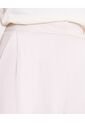 Pantalón Con Prenses  Para Mujer Beige Ostu de Ostu