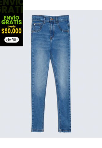 Jean Infantil Niña Skinny Color Azul Marca Ostu #90160087 Ostu