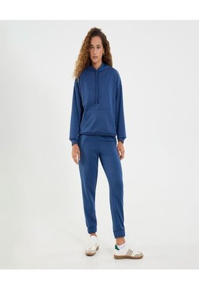 Pantalón Para Mujer Jogger Color Azul Marca Ostu #40070794