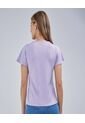Camiseta Para Mujer Manga Corta Color Morado Marca Ostu #40092120 de Ostu