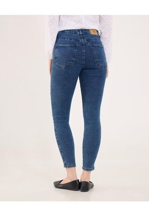 Jean Para Mujer Skinny Color Azul  Marca Ostu #40160421