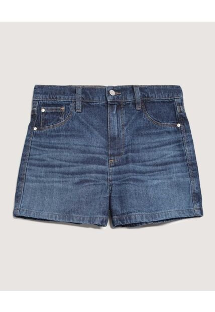 Short Infantil Niña Mom Color Azul Marca Ostu #90190054