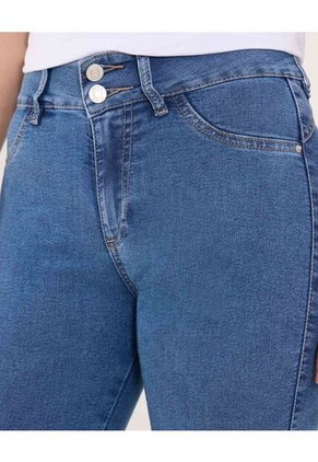 Jean Para Mujer Push Up Color Azul  Marca Ostu #40160430