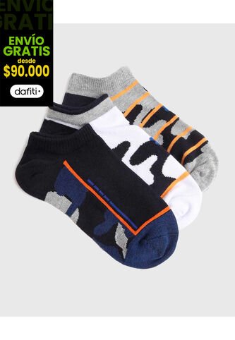 Medias Infantil Niño Invisible Color Negro Marca Ostu #80980133 Ostu