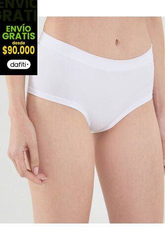 Panty Para Mujer Seamless Hipster Color Blanco Marca Ostu #40800075 Ostu