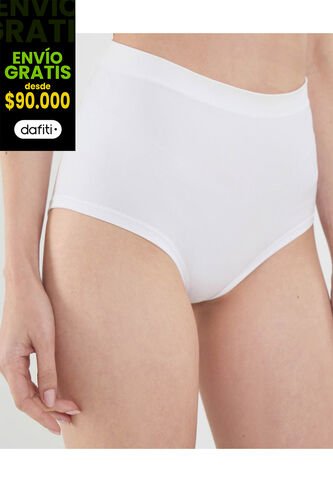 Panty Para Mujer Seamless Clasico Color Blanco Marca Ostu #40800076 Ostu