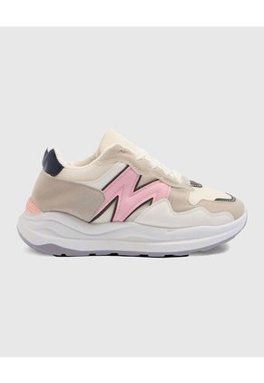 Tenis Para Mujer Casual Color Blanco Marca Ostu #40720163