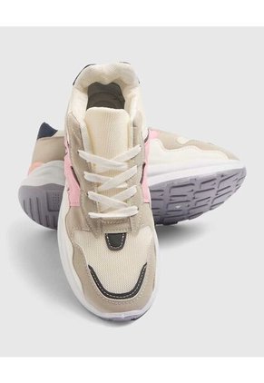 Tenis Para Mujer Casual Color Blanco Marca Ostu #40720163