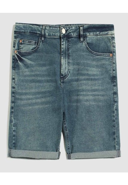 Bermuda Para Hombre  Color Azul  Marca Ostu #60100406