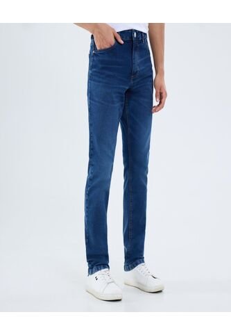 Jean Para Hombre Slim Color Azul Marca Ostu #60160428 Ostu