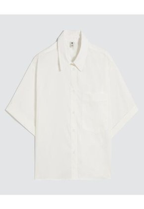 Camisa Para Mujer Manga Corta Color Crudo Marca Ostu #40010287