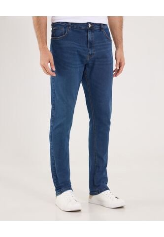 Jean Para Hombre Slim Color Azul  Marca Ostu #60160241 Ostu