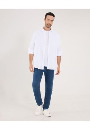 Jean Para Hombre Slim Color Azul  Marca Ostu #60160241