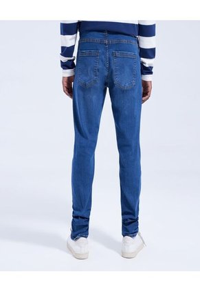 Jean Para Hombre Slim Color Azul  Marca Ostu #60160241