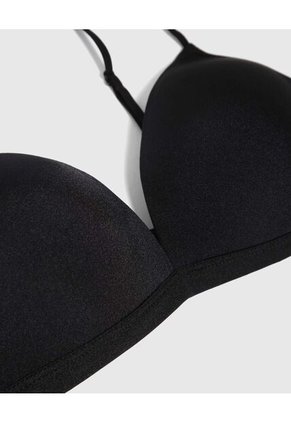 Brasier Para Mujer Copa Triangular Color Negro Marca Ostu #40830042