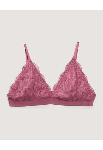 Bralette Para Mujer Encaje Color Morado Marca Ostu #40810007 Ostu
