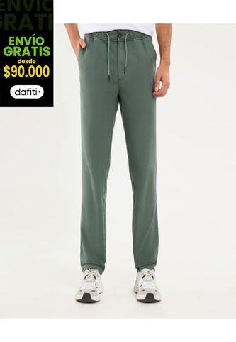 Pantalón Para Hombre Moda Color Verde Marca Ostu #60070471 Ostu
