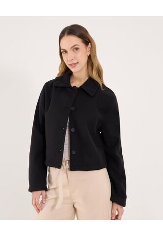 Chaqueta Para Mujer Estructurada Color Negro Marca Ostu #40080249 Ostu