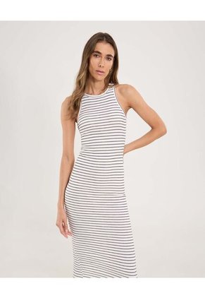 Vestido Para Mujer M/Sisa Largo Color Negro Marca Ostu #40170302