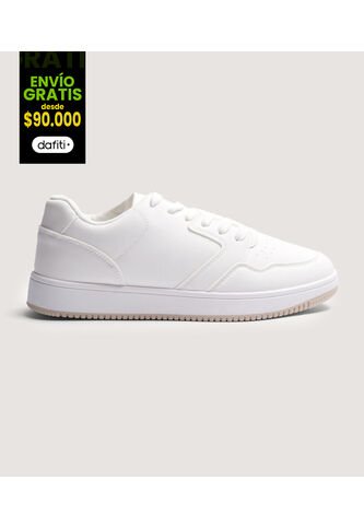Tenis Para Mujer Casual Color Blanco Marca Ostu #40720189 Ostu