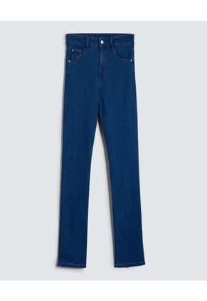 Jean Para Mujer Regular Color Azul Medio Marca Ostu #40160448