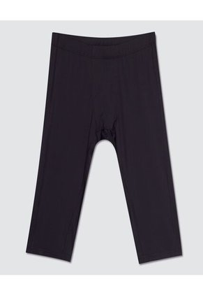 Leggins Para Hombre Medio Color Negro Marca Ostu #60230013