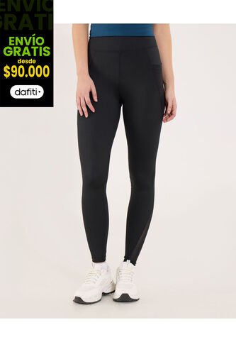 Leggins Para Mujer Largo Color Negro Marca Ostu #40230605 Ostu