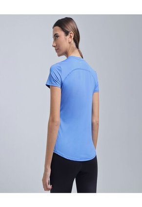 Camiseta Para Mujer Manga Corta Color Azul Marca Ostu #40092079
