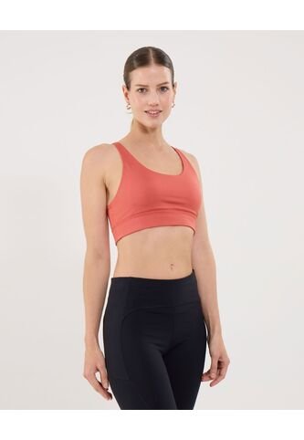 Top Para Mujer  Color Coral Marca Ostu #40220432 Ostu