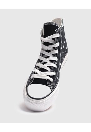 Tenis Para Mujer Canvas Color Negro Marca Ostu #40720182