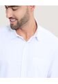Camisa Para Hombre Manga Larga Con Bolsillo Cuello Casual M Color Crudo Marca Ostu #60010795 de Ostu