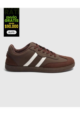 Tenis Para Hombre Casual Color Café Marca Ostu #60720124 Ostu