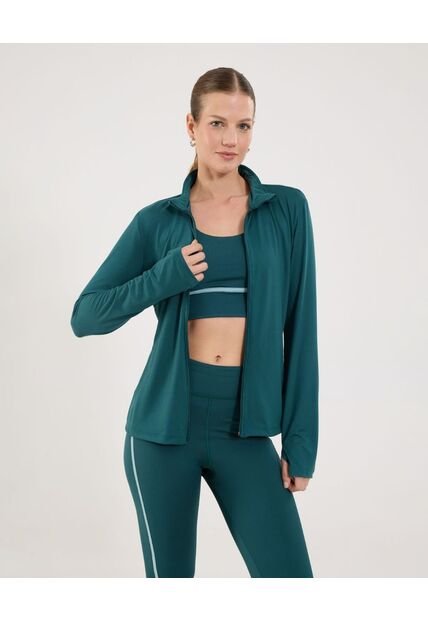 Buzo Para Mujer Cuello Alto O Cuello Tortuga Color Verde Marca Ostu #40060454