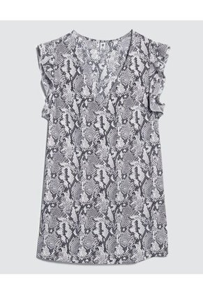 Blusa Para Mujer Manga Sisa Color Beige Marca Ostu #40120934