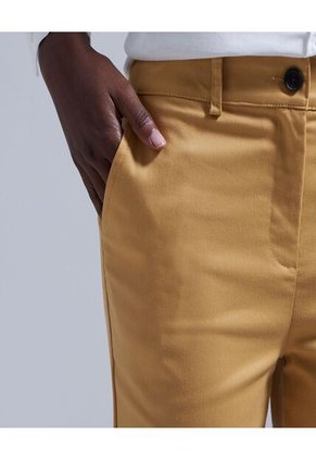 Pantalon Para Mujer Capri Color Mostaza Marca Ostu #40070523