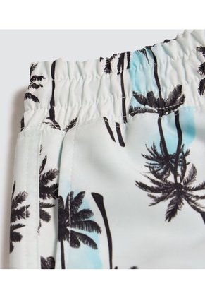 Ropa De Playa Para Hombre Pantaloneta De Baño Corta Color Azul Marca Ostu #60270039