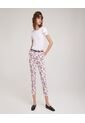 Pantalon Para Mujer Chino Color Rosado  Marca Ostu #40070405 de Ostu
