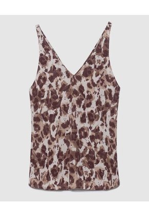 Blusa Para Mujer Manga Sisa Color Crema Marca Ostu #40120938