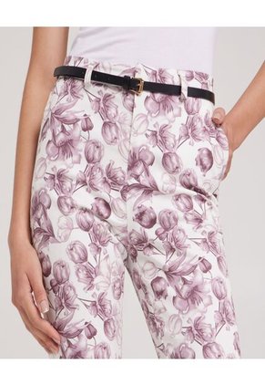 Pantalon Para Mujer Chino Color Rosado  Marca Ostu #40070405